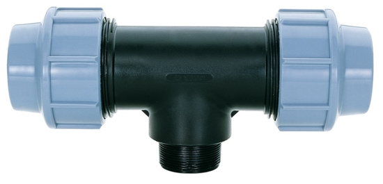 ALTECH, T-koppling, utv�ndig g�nga, 20XR20, PN16