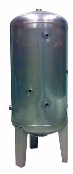 DEBE Rostfri hydrofor 1000L