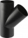 Geberit PEH, Grenrör, 50x50x45°, PEH Geberit PEH, Grenrör, 50x50x45°, PEH