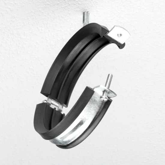 Raupiano, R�rklammer, med fixering, 50mm, PP