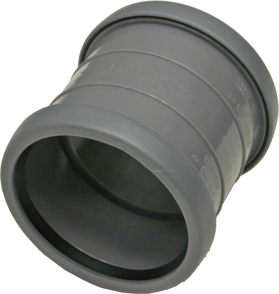 Nordic, Dubbelmuff, gr�, 75mm, PP