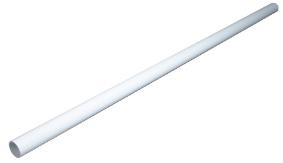 Purus 51551, R�r, vit, 40mm, L=2m