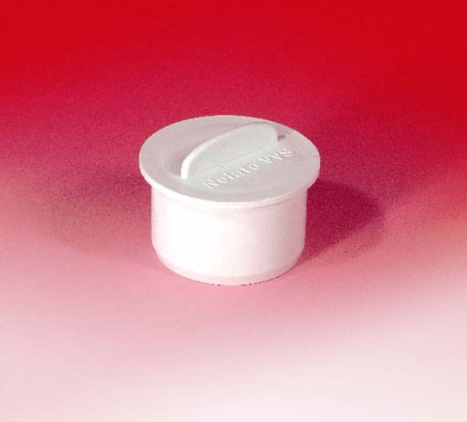 Purus, Plugg, instick, vit, 40mm