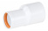 Faluplast, Falu 73650, Förminskning, muff/muff excentrisk, vit Faluplast, Falu 73650, Förminskning, muff/muff excentrisk, vit