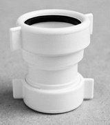 Faluplast, Falu 76000, Koppling, vit, 32x40mm