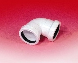 Purus, Vinkelkoppling, mutter/kona, vit, 40x90�