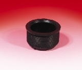 Purus, Gumminippel, godk�nd f�r dold f�rl�ggning, svart, 50/40