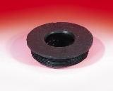 Purus, Gumminippel, godk�nd f�r dold f�rl�ggning, svart, 70/32