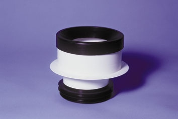 Jafo, GAS WC 7, WC-stos, excentrisk 7mm, med fl�ns, vit