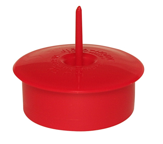 Faluplast, Falu 32209, Markeringspropp, med pinne, r�d