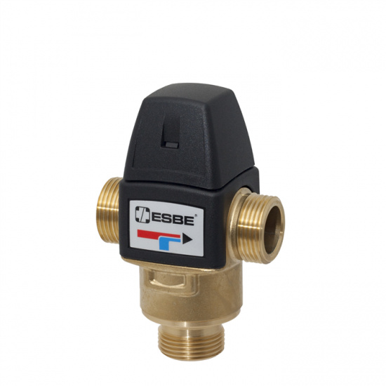 ESBE Termostatisk n�dshuntventil VTE300 (utv�ndig g�nga)