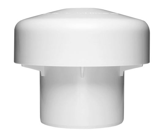 Purus, Luftningsventil, membrant�tning, vit, DN110