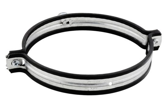 Walraven, BIS Aero Ventilationsklammer, Ventilationsklammer, f�r Spiror�r, zink/svart