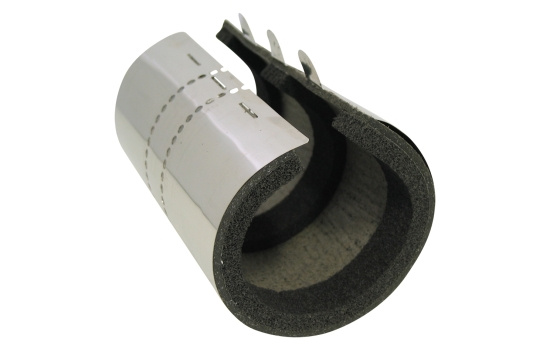 Walraven, BIS Aero Ventilationsklammer, Ventilationsklammer, f�r Spiror�r, zink/svart