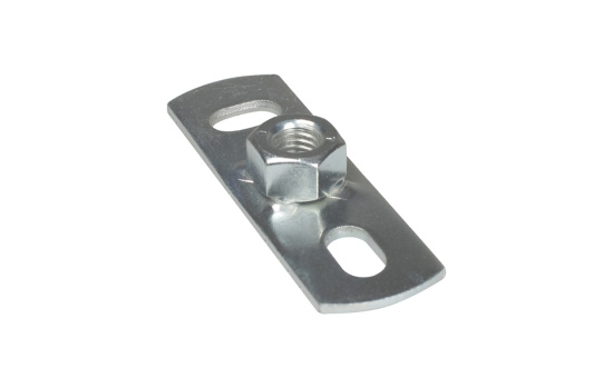 Walraven, BIS V�ggplatta Heavy Duty, V�ggplatta, med svetsad kopplingsmutter, zink