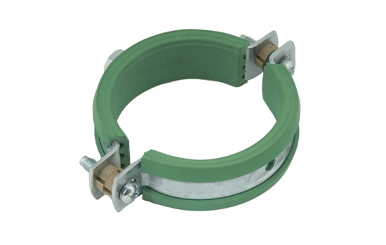 Walraven, BISMAT 5000 R�rklammer, R�rklammer, gummikl�dd, zink/gr�n