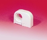 Purus, Purus-klamman, enkel, vit, 22-28mm