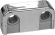 Faluplast, Falu Snap 14015, Rörklamma, dubbel, förkromad Faluplast, Falu Snap 14015, Rörklamma, dubbel, förkromad