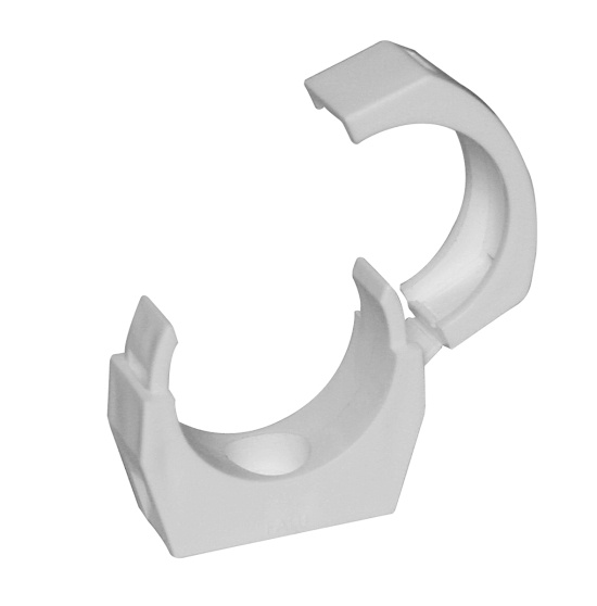 Faluplast, Falu 18210, R�rklamma, enkel med l�sbart �verfall, vit