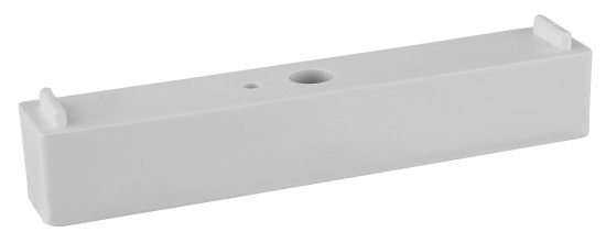 Faluplast, Falu 16460, Distanskloss, vit, H=15mm