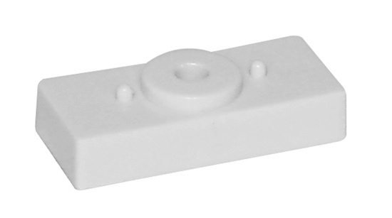 Faluplast, Falu 24520, Distanskloss, vit, H=10mm