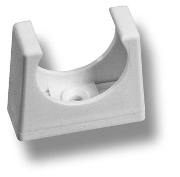 Purus, Clips 40, R�rklamma, med v�trumst�tning, vit