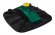 Walraven, BIS Yeti Fotplatta vertikal, Fotplatta, med matta, svart/grön/gul Walraven, BIS Yeti Fotplatta vertikal, Fotplatta, med matta, svart/grön/gul