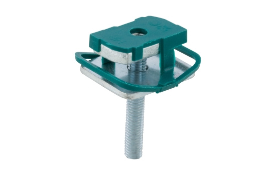 Walraven, BIS Rapidrail Hammerfix Pendelmutter, Pendelmutter, glidmutter med g�ngst�ng, zink/gr�n