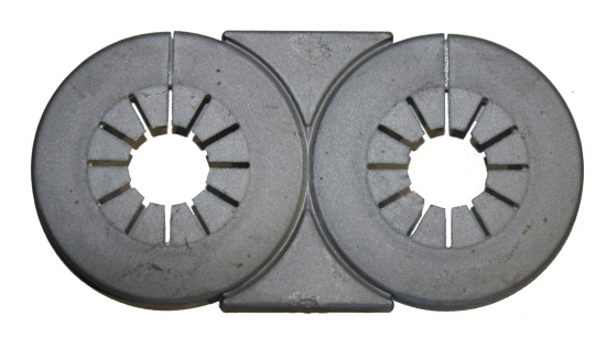 Kruge, Mini DC, T�ckbricka, silver, 10-22mm