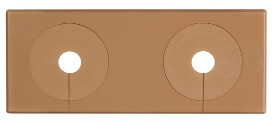 Faluplast, Falu 51469, Vulkbricka, dubbel , brun