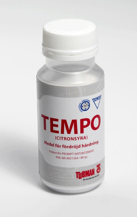 Tubman, Tempo, Citronsyra, 80 gr flaska