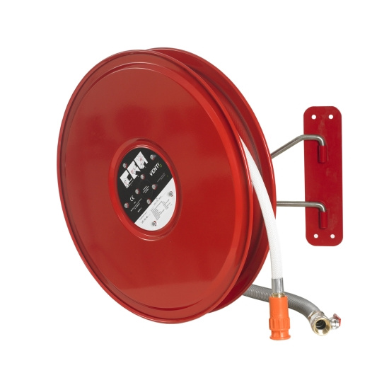 Svebab, Svebab, Brandpostrulle, med v�ggbeslag och arm, 25mm