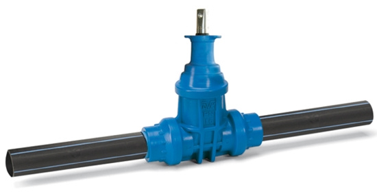 AVK, Servisventil, med PE-r�r PE80, DN32/40, PN10