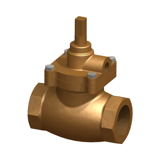 Vattenpostventil, G32, PN16, brons