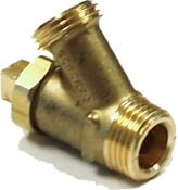 Avtappningsventil, utv�ndig g�nga, DN10x15