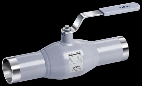 230100, Kulventil, med svets�ndar, DN100, PN25