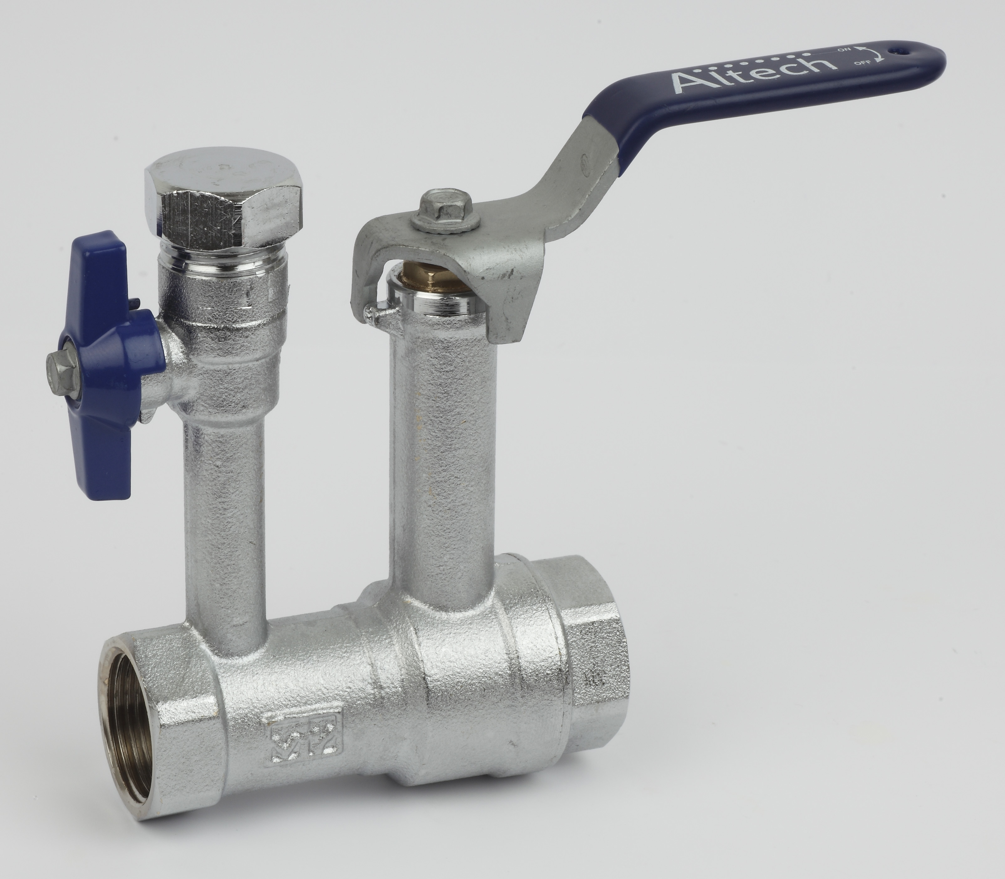 AL3635, Kulventil, med avtappning, G15, PN25