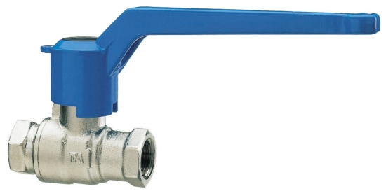 TA 507, Kulventil, f�r l�dning, med f�rh�jd spak, 35