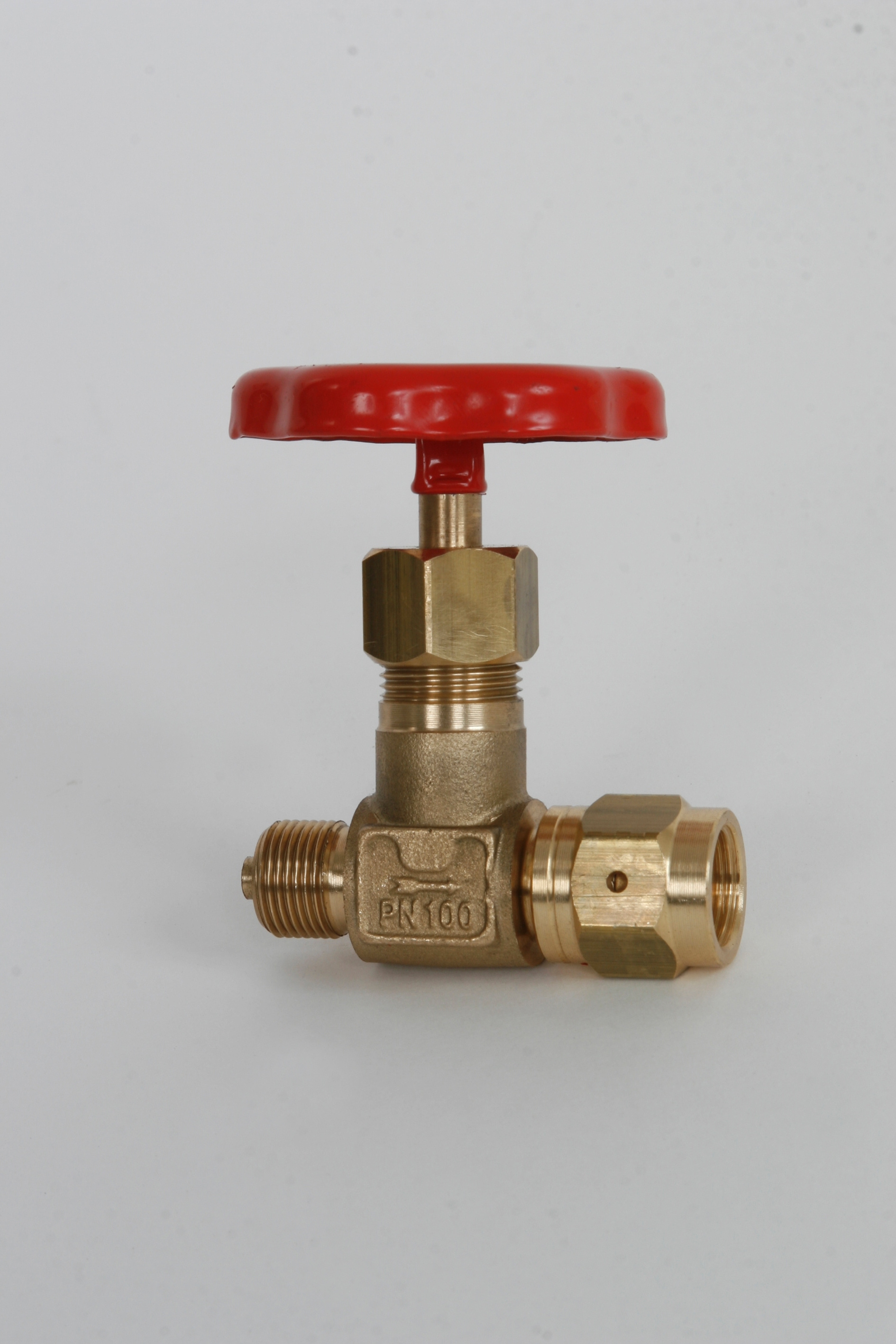 M�tarventil, utv�ndig g�nga, G10, gul