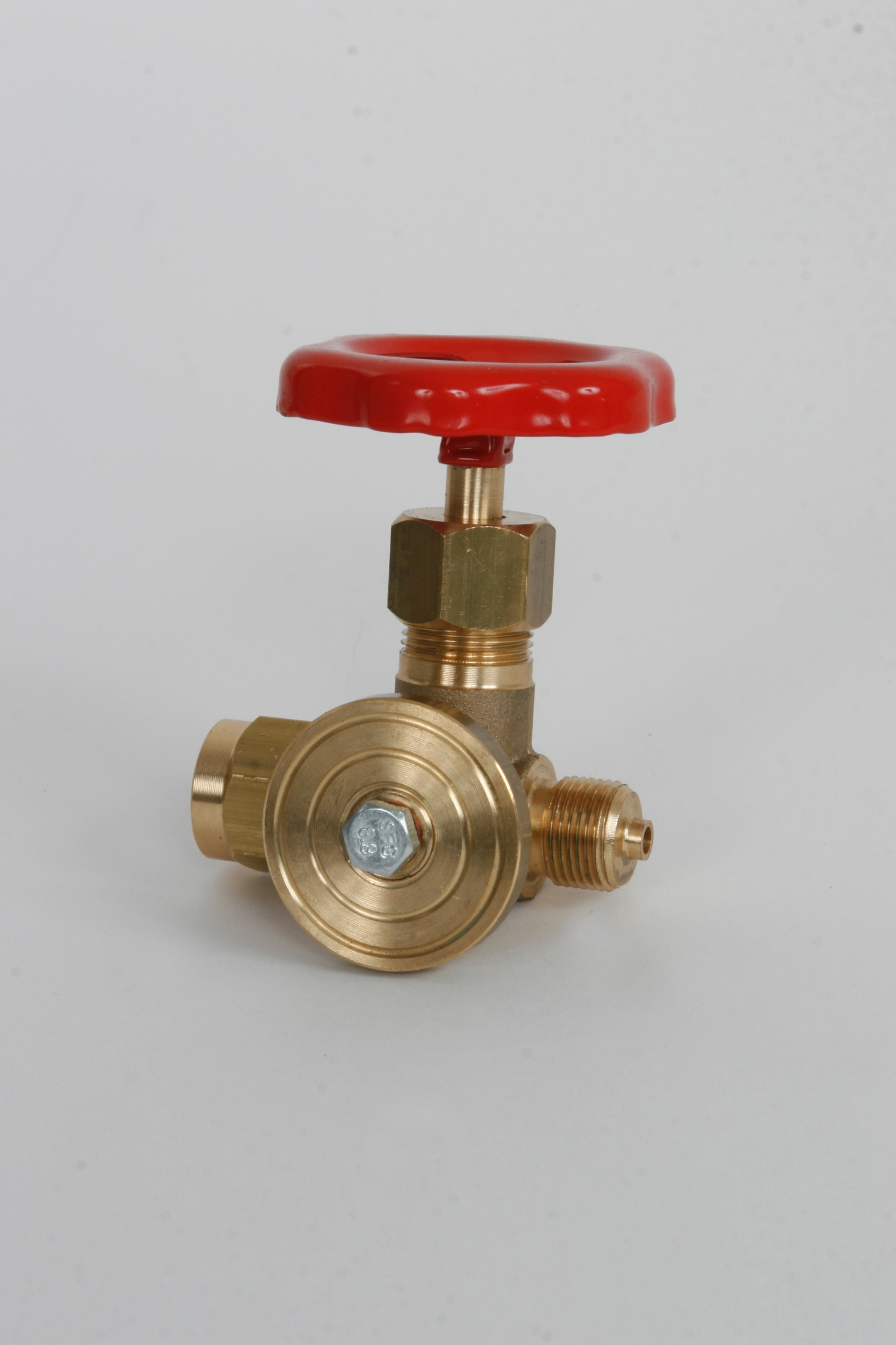 M�tarventil, n�lventil, inv�ndig g�nga, G10, gul