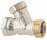 Trim A, Returventil, utan koppling, 20, f�rnicklad