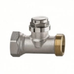 Raditrim, Returventil, rak, utan koppling, 15 IMI