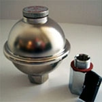 Airex Minor, Avluftningsventil, med kulventil, 10, PN4