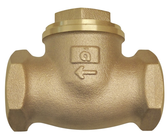 Backventil, metallt�tning, inv�ndig g�nga, DN40, L-120, PN16