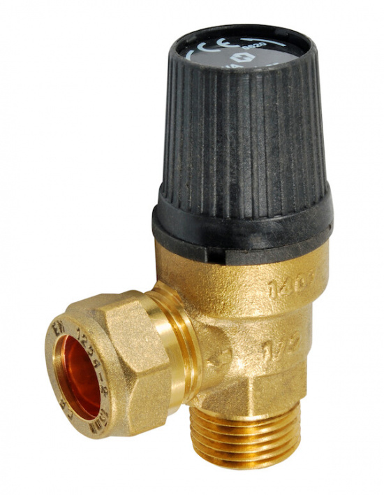 S�KERHETSVENTIL 4170 1/2X15CU,6BAR