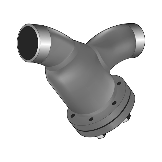 AT4048-25, Smutsfilter, med svets�ndar, DN25, byggm�tt 230 mm