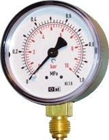 Beulco, 617A, Tryckm�tare, utv�ndig g�nga, ned�t, G8