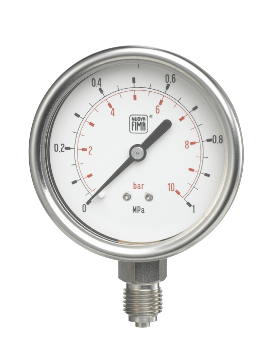 Beulco, MGS18/2A, Tryckm�tare, utv�ndig g�nga, ned�t, G8