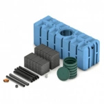 Minireningsverk - FANN Infiltrationssystem In-Dr�n 5 WC+BDT (h�g skyddsniv�)