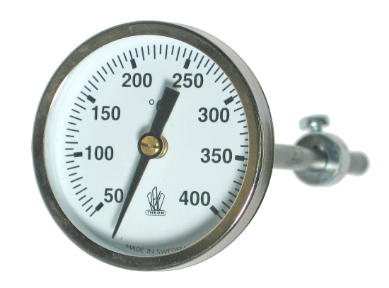 RX-406, R�kgastermometer, hus �51mm, +50�C till +400�C 